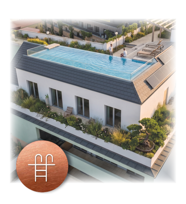 POOL AM DACH